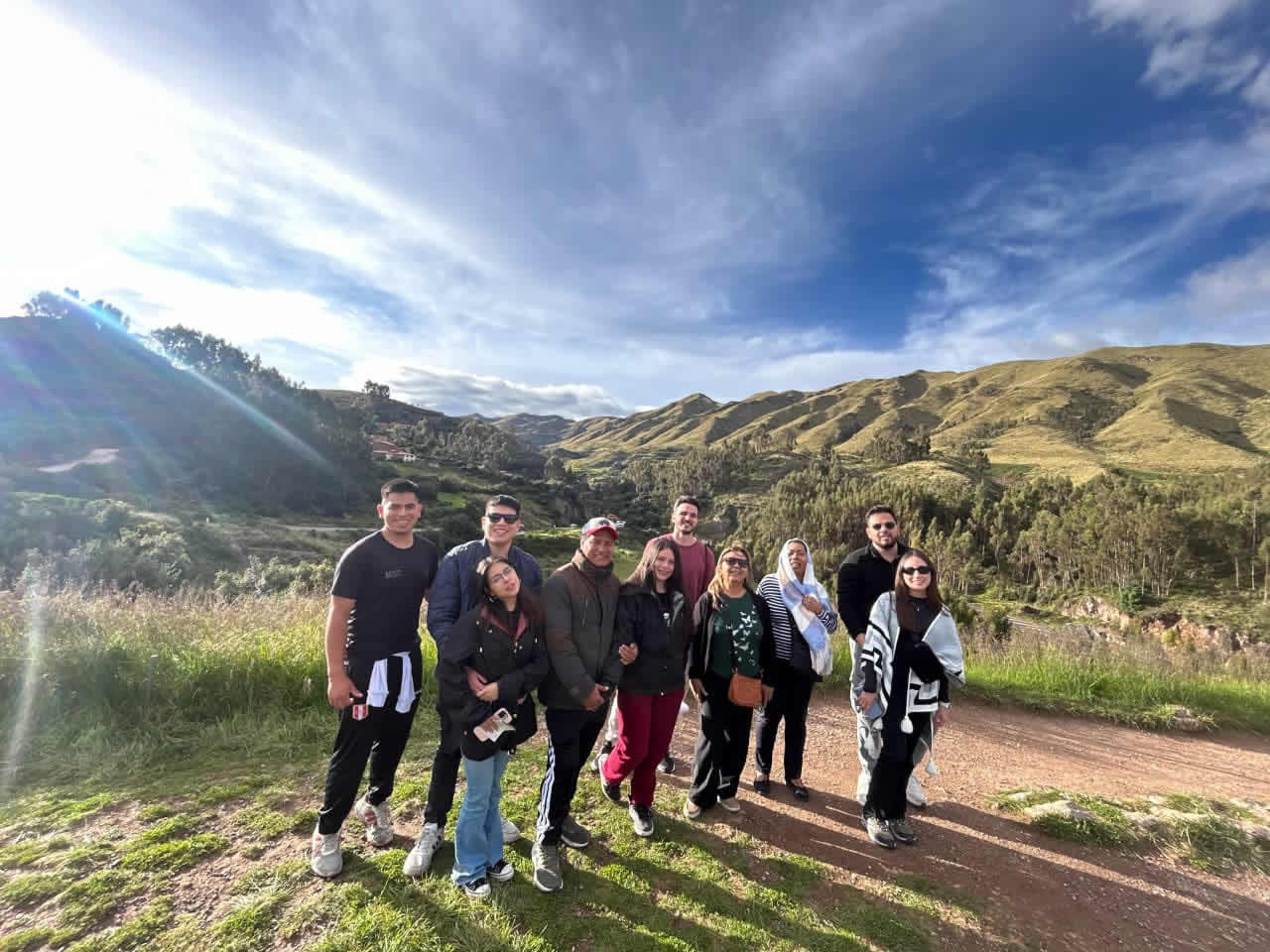 sacred valley with stop